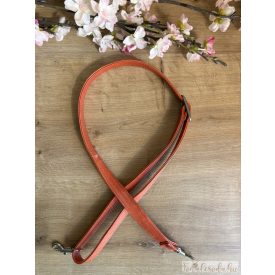   Állítható Bőr Crossbody Pánt – Prémium Kivitel, 120 cm, narancs