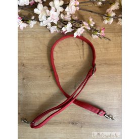   Állítható Bőr Crossbody Pánt – Prémium Kivitel, 120 cm, piros