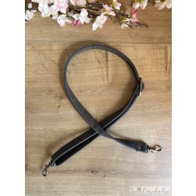   Állítható Bőr Crossbody Pánt – Prémium Kivitel, 120 cm, szürke