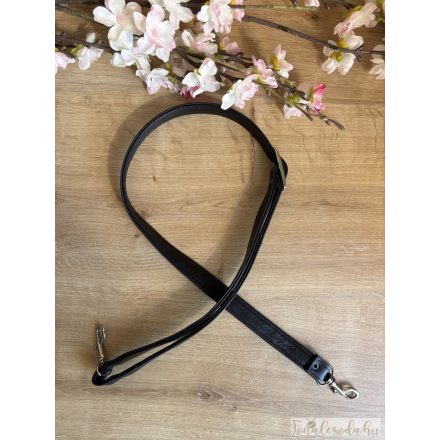 Állítható Bőr Crossbody Pánt – Prémium Kivitel, 120 cm, fekete