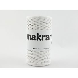 Makramé Fonal, Fehér, 200m, 2mm, 250g, m011