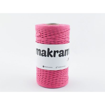 Makramé Fonal, Fukszia, 200m, 2mm, 250g, m025