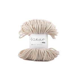 Pamut Zsinórfonal, Ekrü, 100m, 3mm, 260g, p008