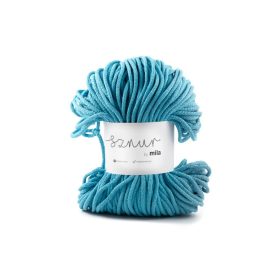 Pamut Zsinórfonal, Világos türkiz, 100m, 3mm, 260g, p066