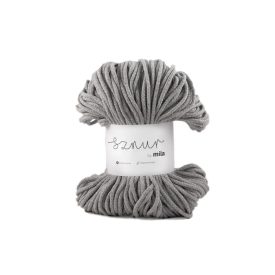   Pamut Zsinórfonal Csillogó Ezüst, szürke, 100m, 3mm, 260g, pg122