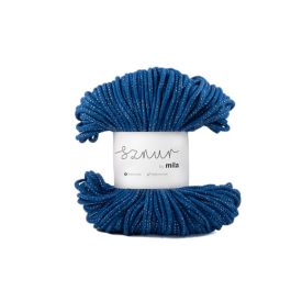   Pamut Zsinórfonal Csillogó Ezüst, Búzavirág, 100m, 3mm, 260g, pg123