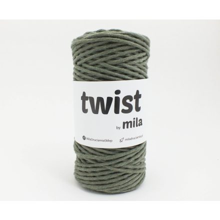 Twist Sodrott Fonal, Oliva, 100m, 3mm, 300g, t011