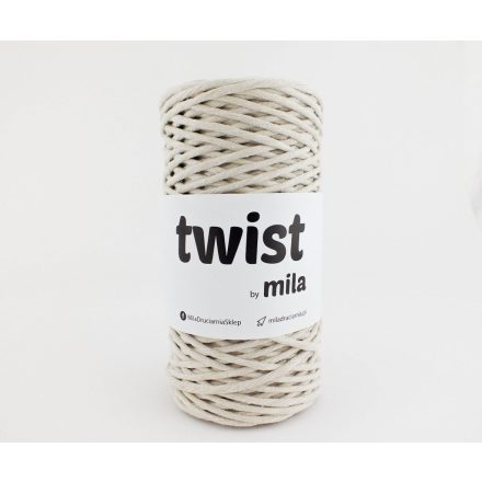 Twist Sodrott Fonal, Világos Bézs, 100m, 3mm, 300g, t028