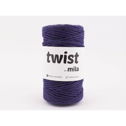 Twist Sodrott Fonal, Szilva, 100m, 3mm, 300g, t054