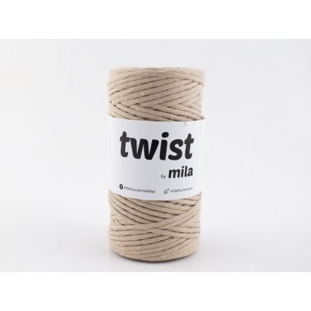 Twist Sodrott Fonal, Karamell, 100m, 3mm, 300g, t068