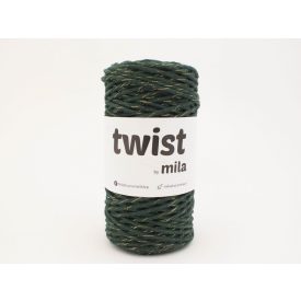   Twist Sodrott Fonal Csillogó Arany, Palack, 100m, 3mm, 300g, tg213