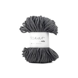 Pamut Zsinórfonal, Grafit, 100m, 5mm, 450g, p005