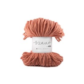 Pamut Zsinórfonal, Sötét lazac, 100m, 5mm, 450g, p033