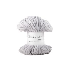   Pamut Zsinórfonal Csillogó Ezüst, fehér, 100m, 5mm, 450g, pg102