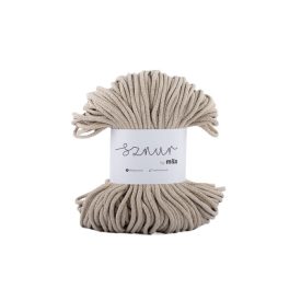   Pamut Zsinórfonal Csillogó Arany, Homok, 100m, 5mm, 450g, pg119