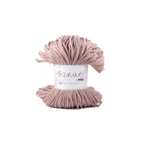   Pamut Zsinórfonal Mix, Melang Púderrózsaszín, 100m, 5mm, 450g, pm112