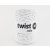 Twist XL Sodrott Fonal, Fehér, 100m, 5mm, 650g, t003