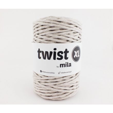 Twist XL Sodrott Fonal, Vászon, 100m, 5mm, 650g, t004