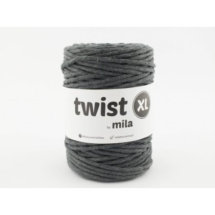 Twist XL Sodrott Fonal, Grafit, 100m, 5mm, 650g, t048